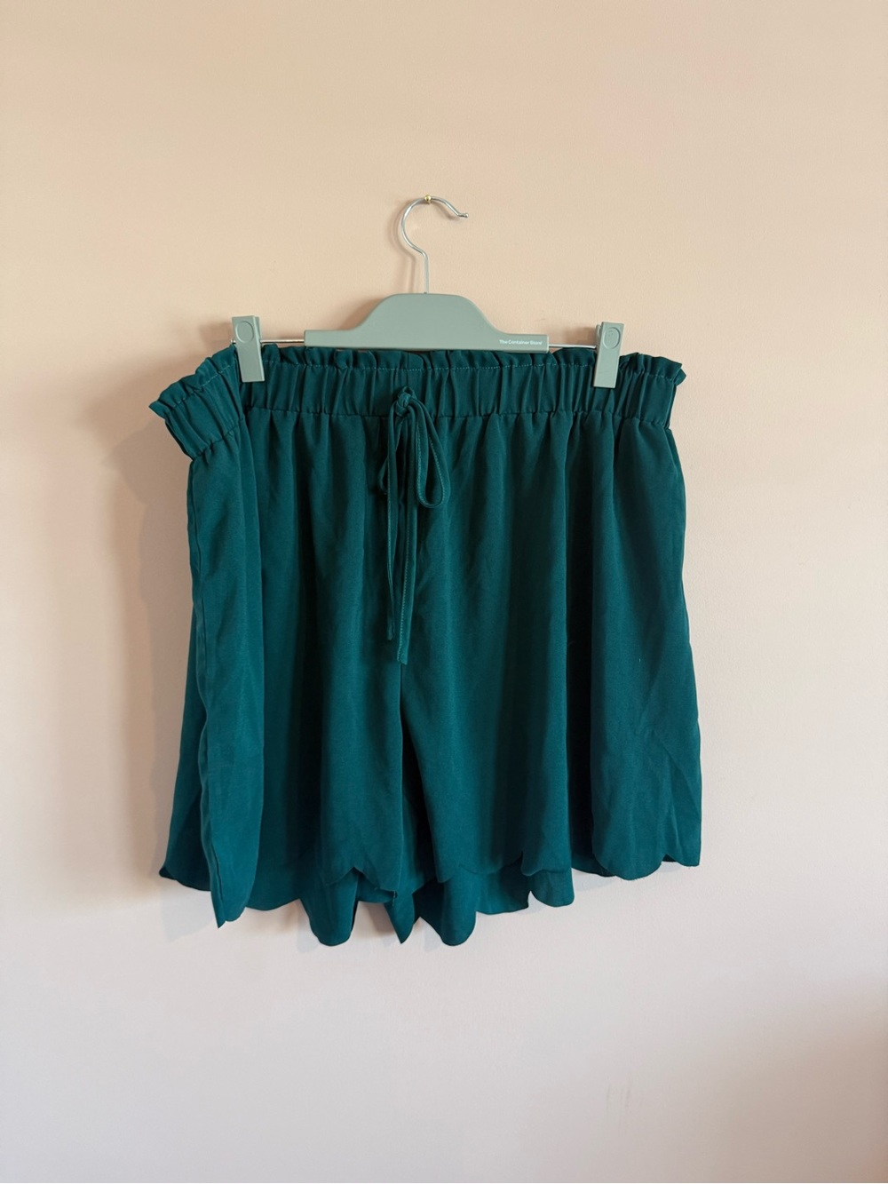 Unbranded Flowy Emerald Shorts